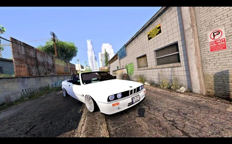 Grand Theft Auto San Andreas BMW E30 320 CABRİO M-TECH