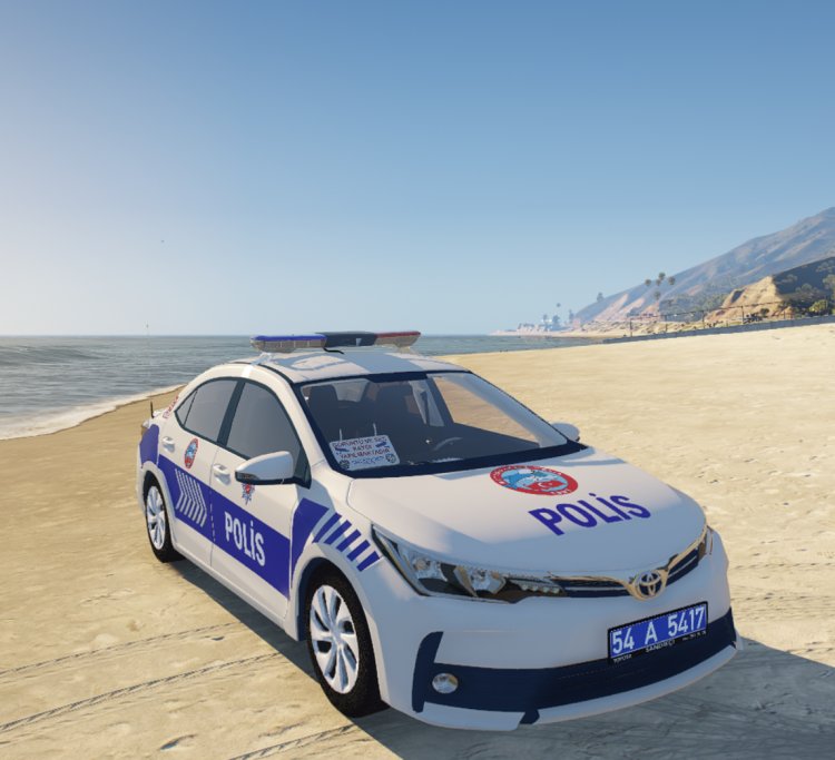 Toyota Corolla Yunus Polis (KAPLAMA)