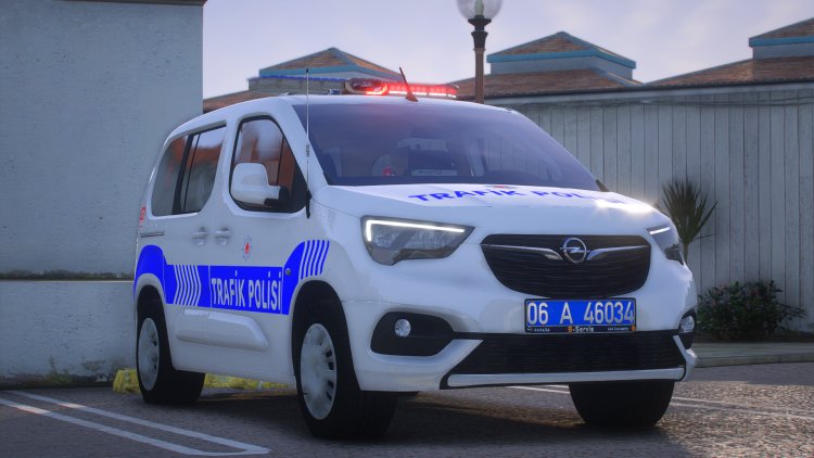 Opel Combo 2020 Trafik Polisi [ELS] [Replace]